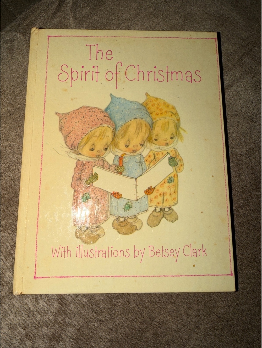 Lot 2 Vintage 70s 90s Precious Moments Christmas Holiday Ornament Winter + Book